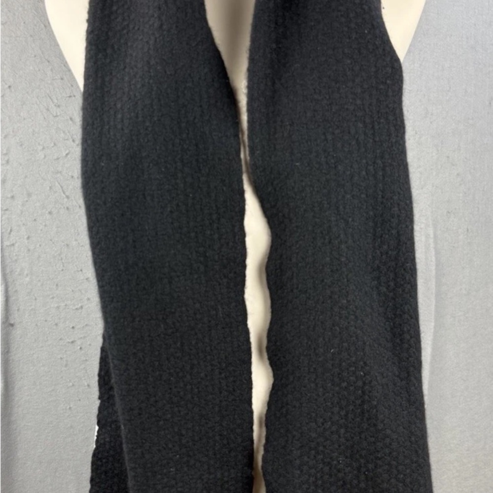 Perry Ellis Charcoal Cashmere Scarf